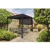 Roleta przeciwsłoneczna opuszczana 3M - Pergola tarasowa MIRADOR Solid 80 i Basic 88  - Antracyt